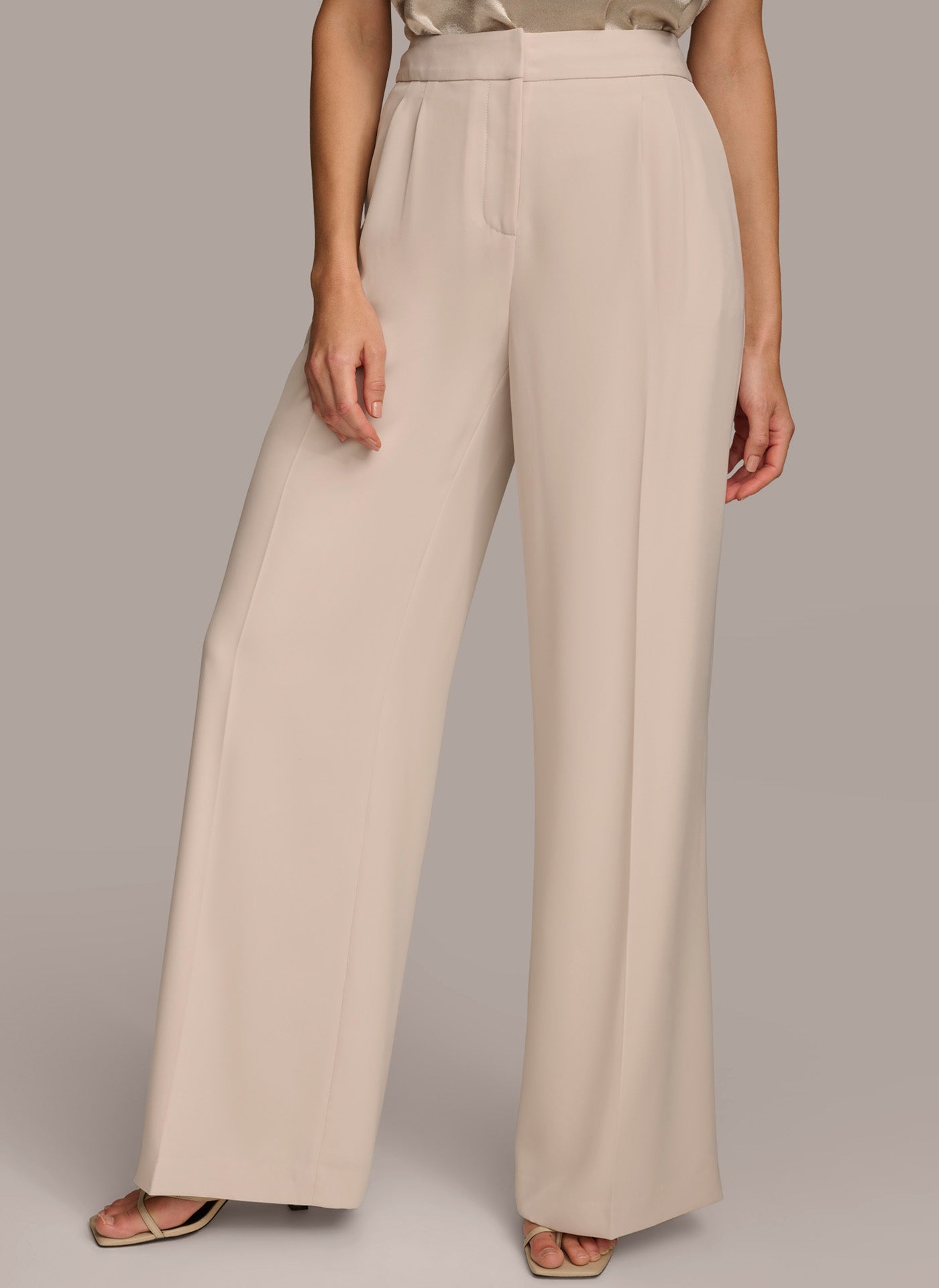 (image for) SUPERB SOFT SUITING WIDE LEG PANT